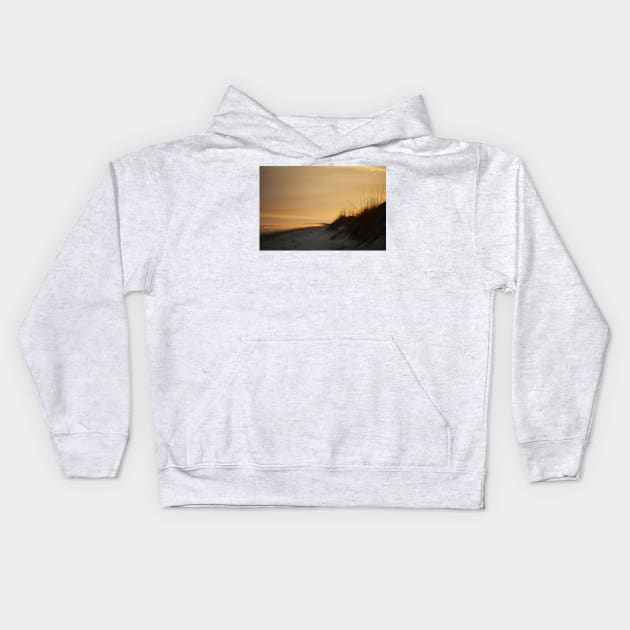 Litchfield Beach At Dusk Kids Hoodie by Cynthia48